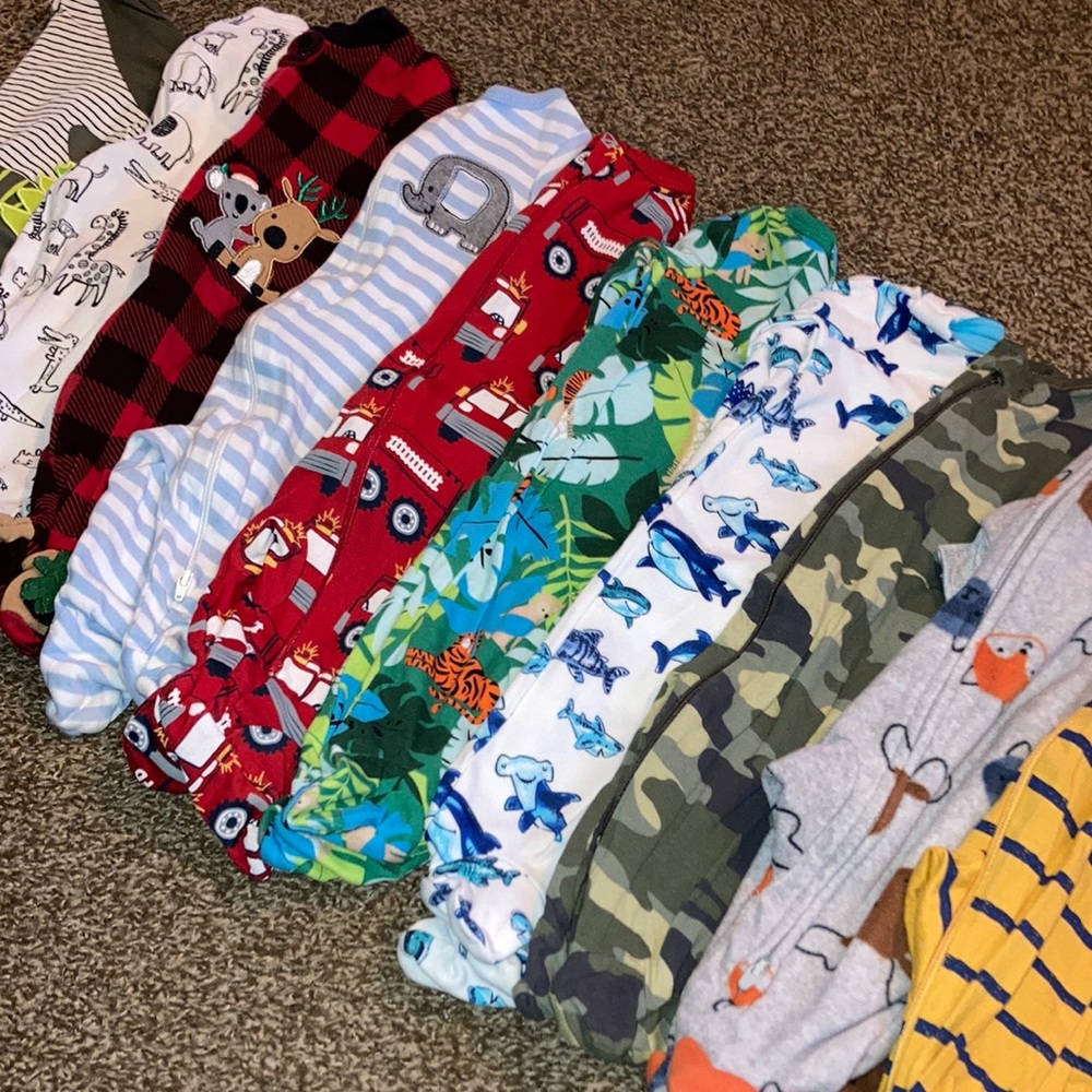 Footie pajamas for baby